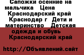 Сапожки осенние на мальчика › Цена ­ 1 000 - Краснодарский край, Краснодар г. Дети и материнство » Детская одежда и обувь   . Краснодарский край